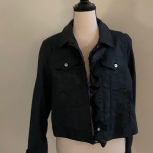 Sparkly denim jacket